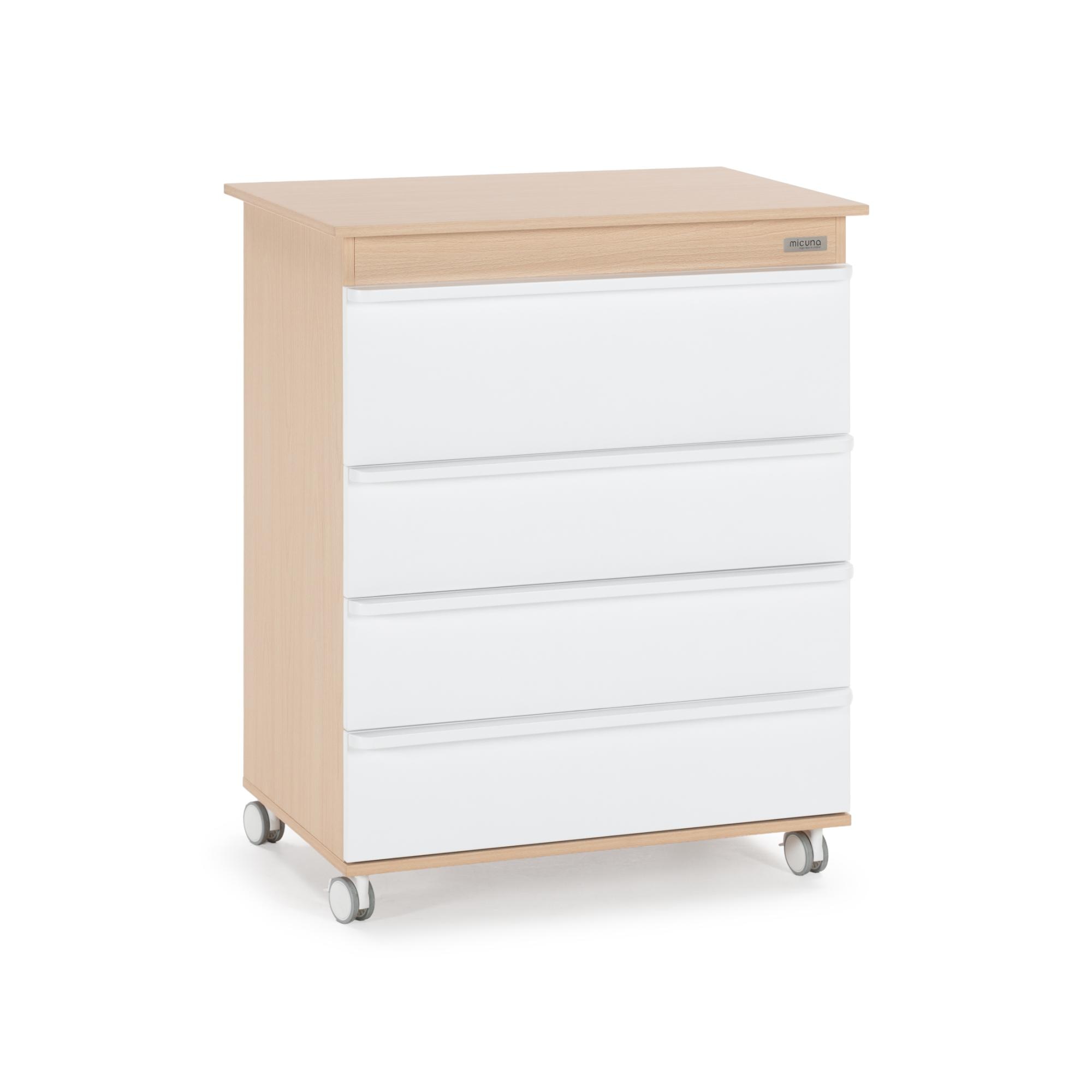 Imagem 0 de Cómoda com banheira e trocador (4 gavetas) Micuna Amaia