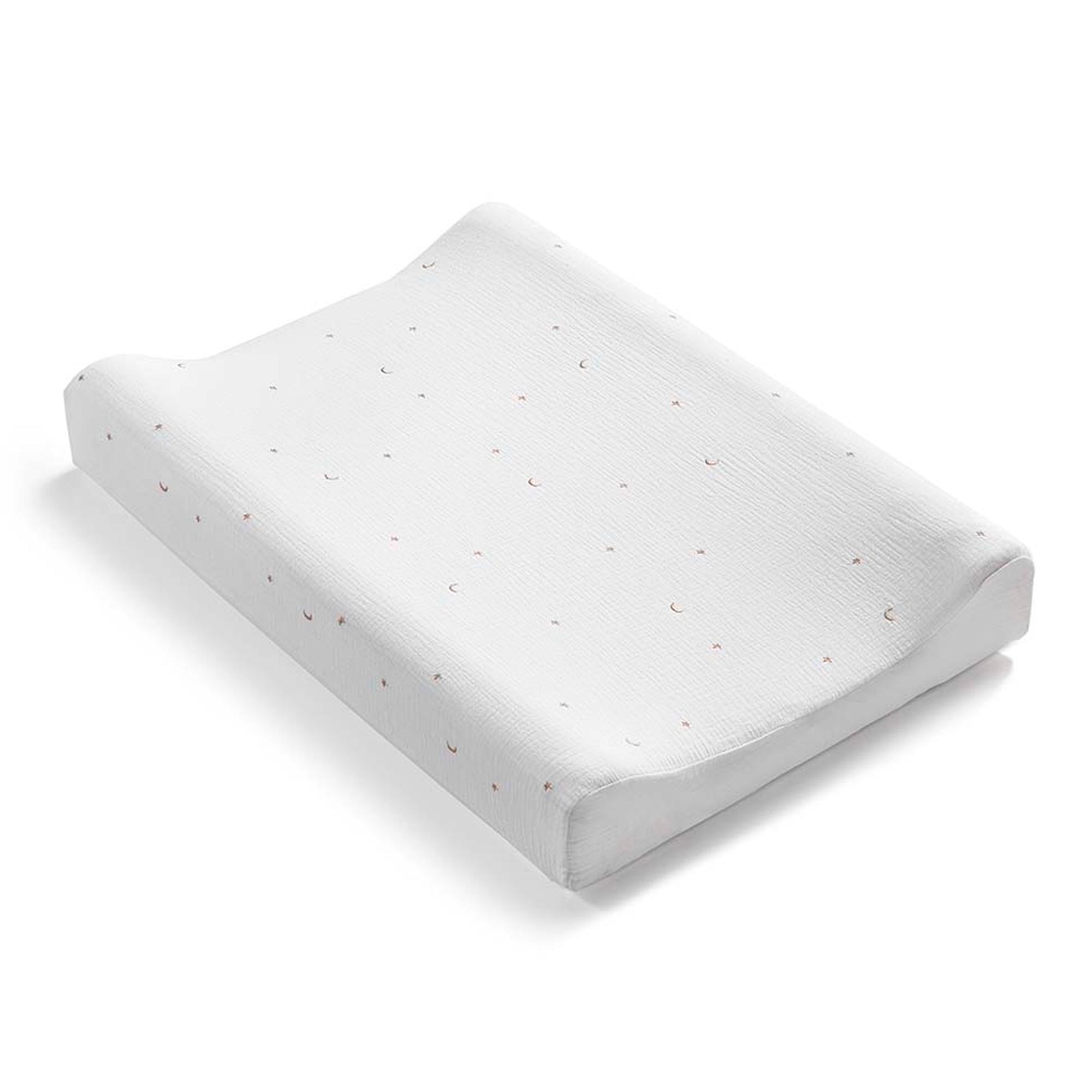 Imagem 0 de Pack colchão muda-fraldas Cómoda (70x50 cm) + Capa muda-frandas Sena branco/areia Cotinfant