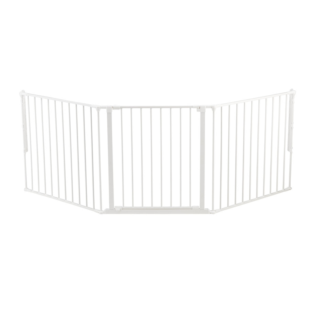 Baby Dan - Barrera de Seguridad Baby Dan Flex L para puerta blanco.