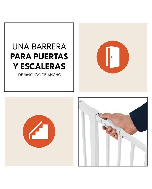 Barreira de Segurança sem Degrau Clear Step 2 + Extensão 21 cm Branco-5