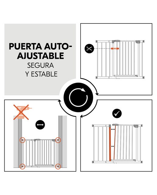 Barreira de Segurança sem Degrau Clear Step 2 + Extensão 21 cm Branco-9