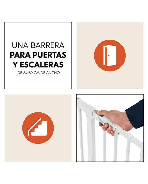 Barreira de Segurança sem Degrau Clear Step 2 + Extensão 9 cm Branco-5