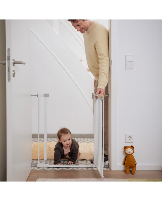 Barreira de Segurança sem Degrau Clear Step Autoclose 2 + Extensão 21 cm Branco-20