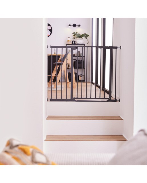 Barreira de Segurança sem Degrau Clear Step Autoclose 2 + Extensão 21 cm Branco-21
