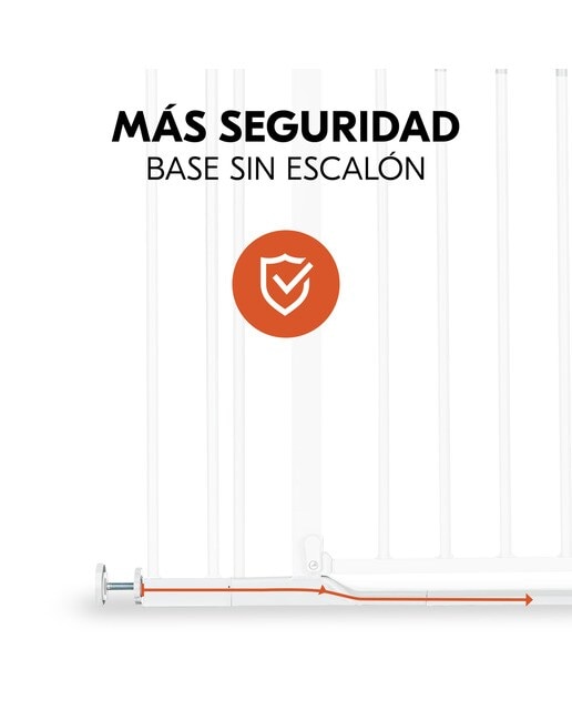 Barreira de Segurança sem Degrau Clear Step Autoclose 2 + Extensão 9 cm Branco-3