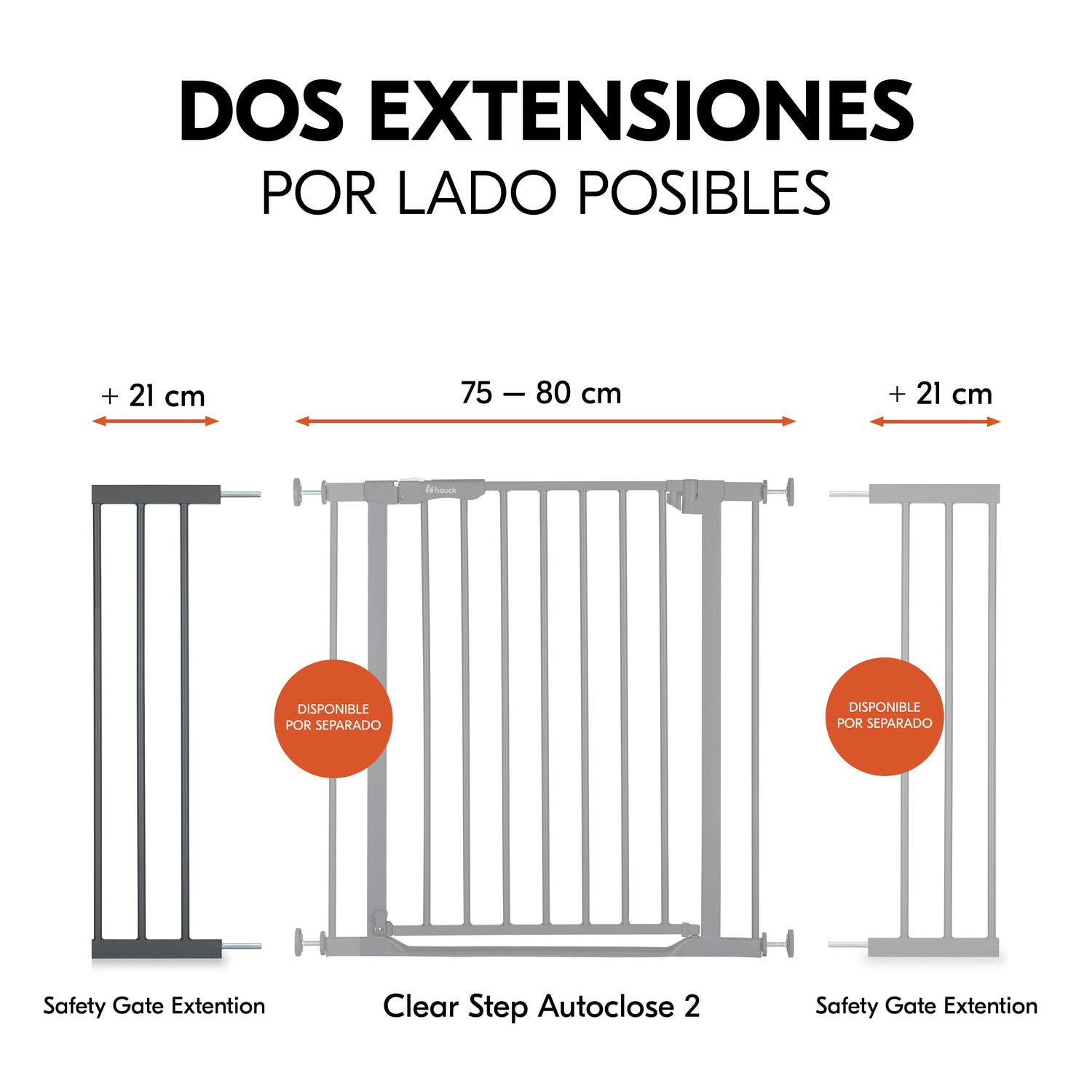 Extensão de Barreira de Segurança 21 cm - Cinzento-Escuro Cinzento-escuro-4