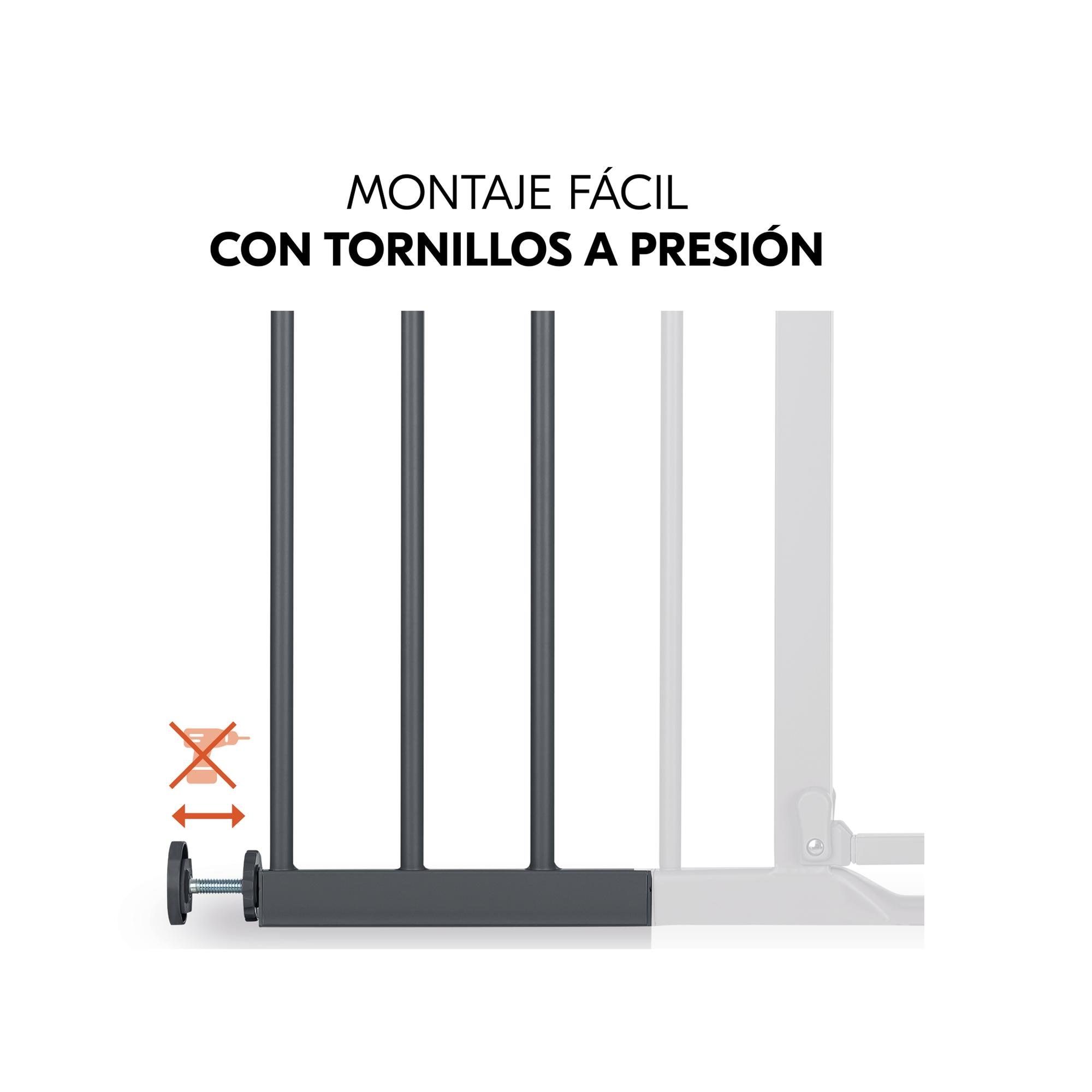Extensão de Barreira de Segurança 21 cm - Cinzento-Escuro Cinzento-escuro-9