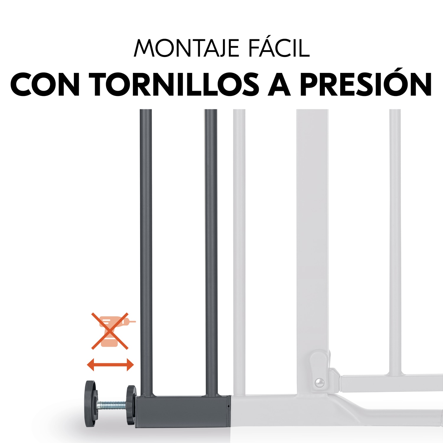 Extensão de Barreira de Segurança 9 cm - Cinzento-Escuro Cinzento-escuro-8