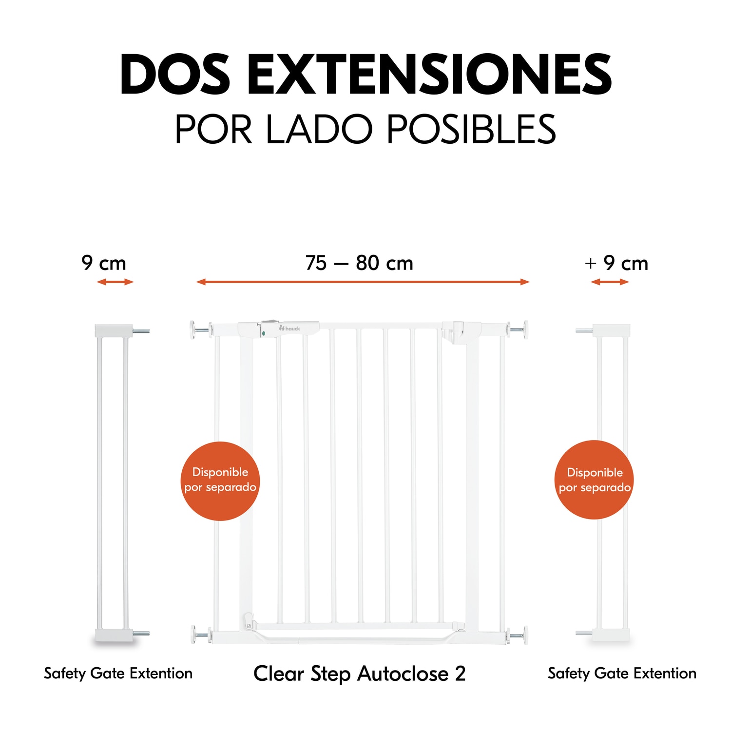 Extensão de Barreira de Segurança 9 cm - Branco Branco-4