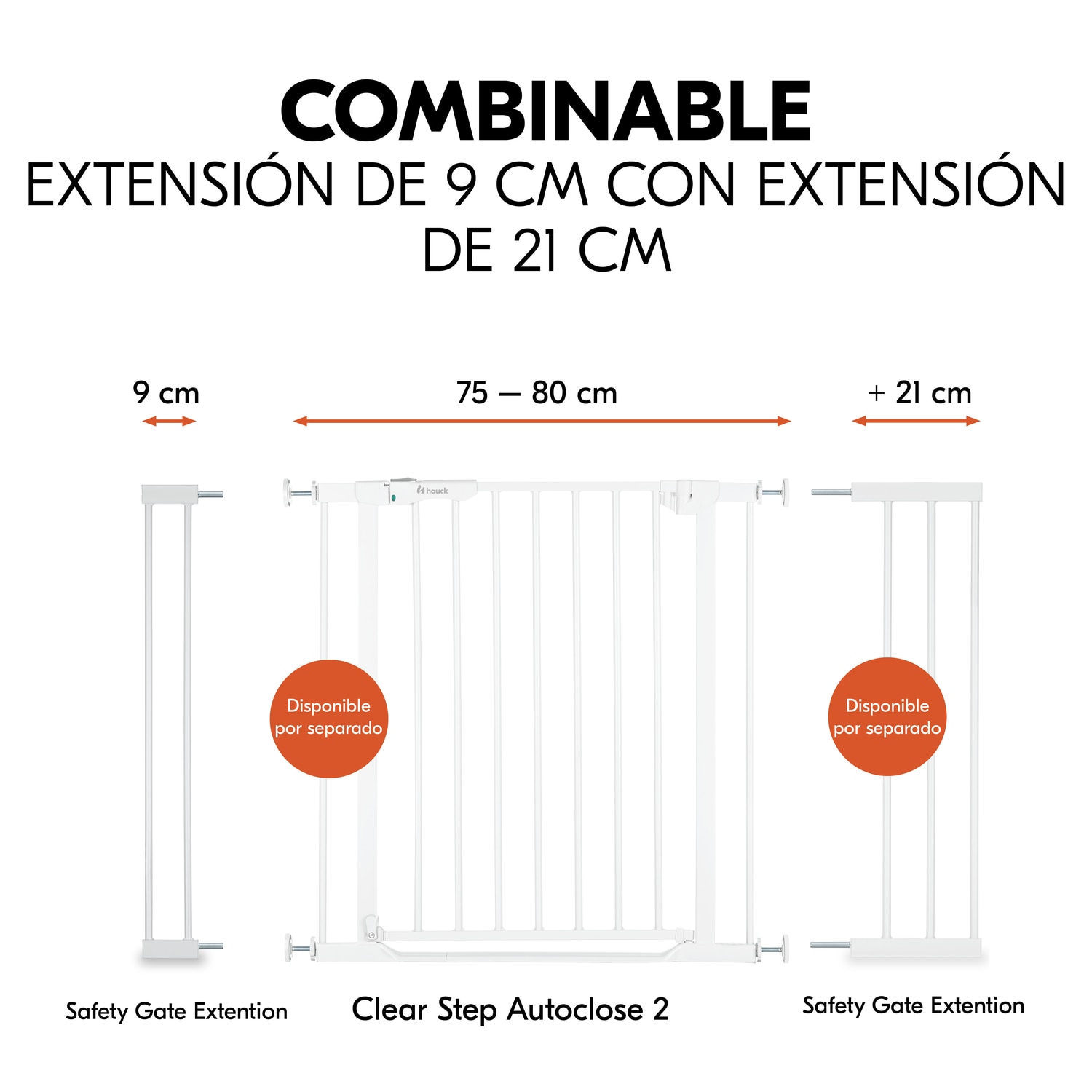 Extensão de Barreira de Segurança 9 cm - Branco Branco-5