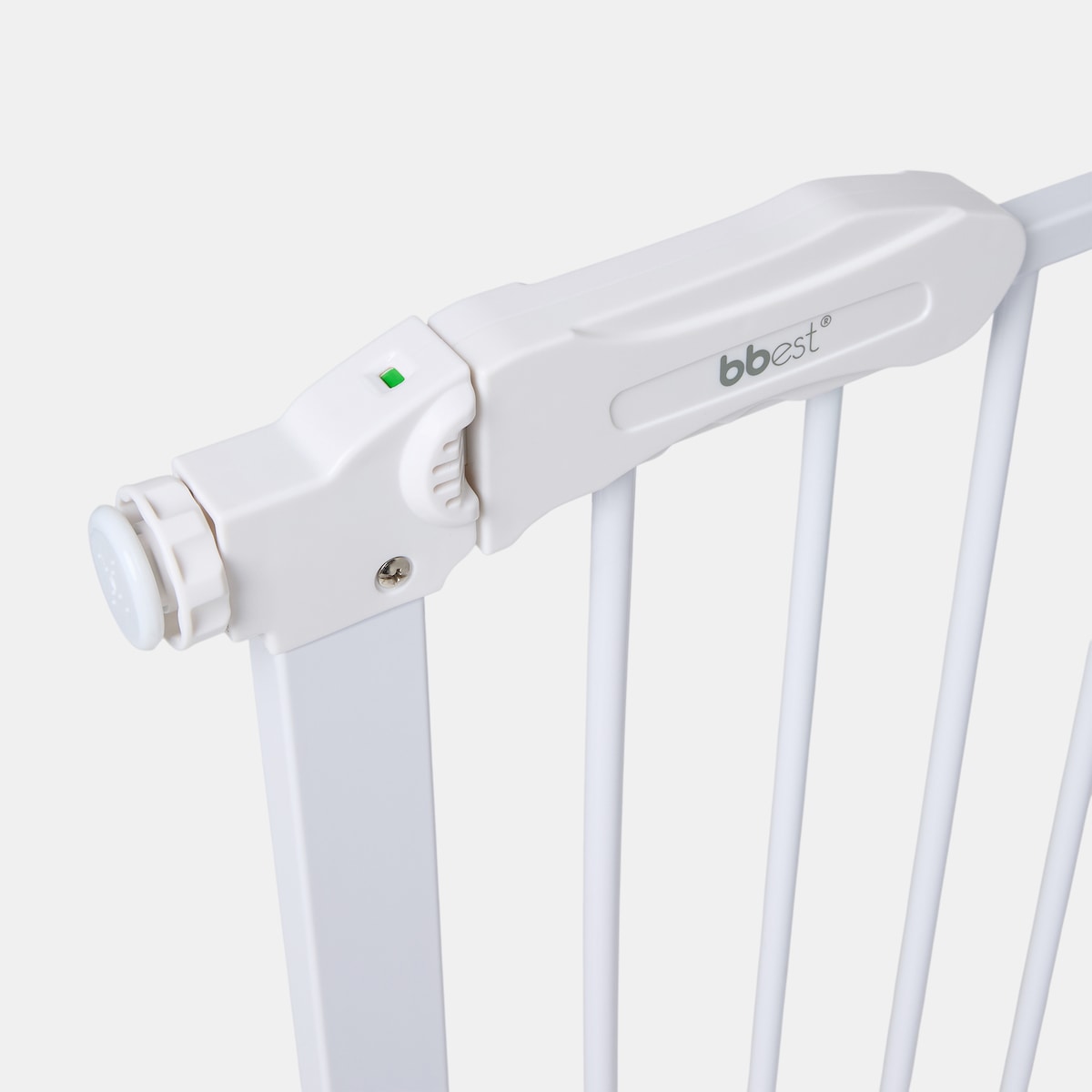 Barreira Metálica para Portas de 76-81 cm Branco-2