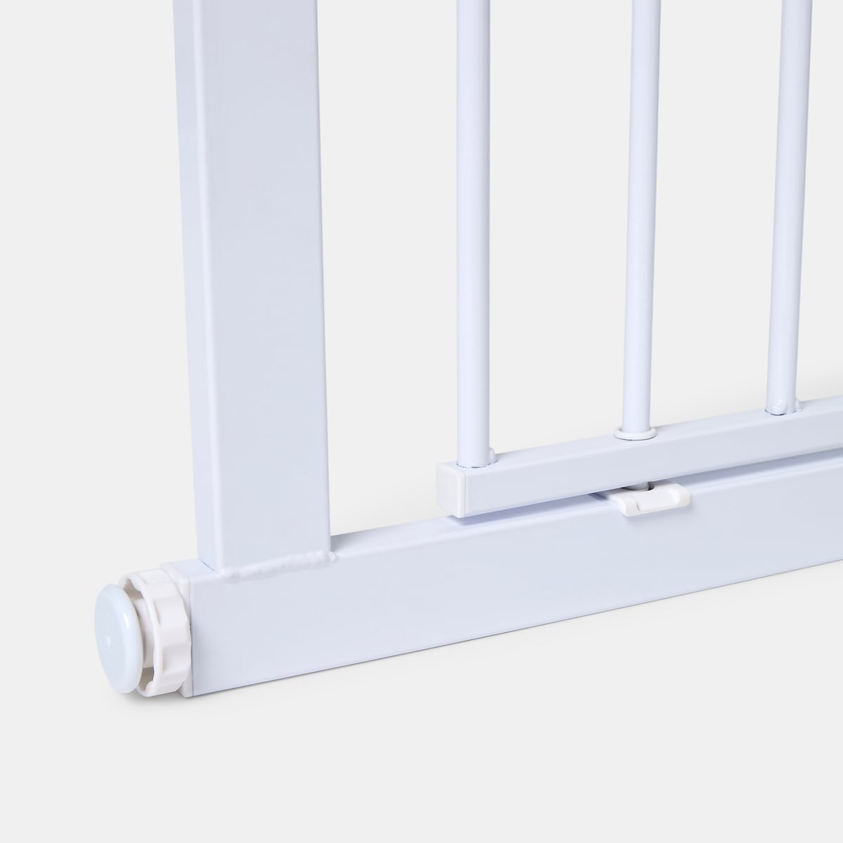Barreira Metálica para Portas de 76-81 cm Branco-3