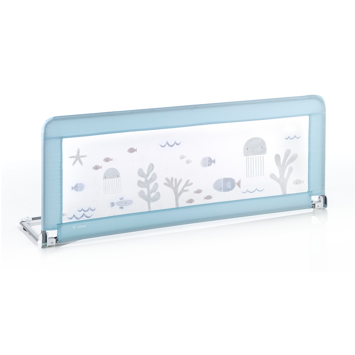 Barreira de Cama Bed Rails Folding - 130x55 cm Azul Anil-1