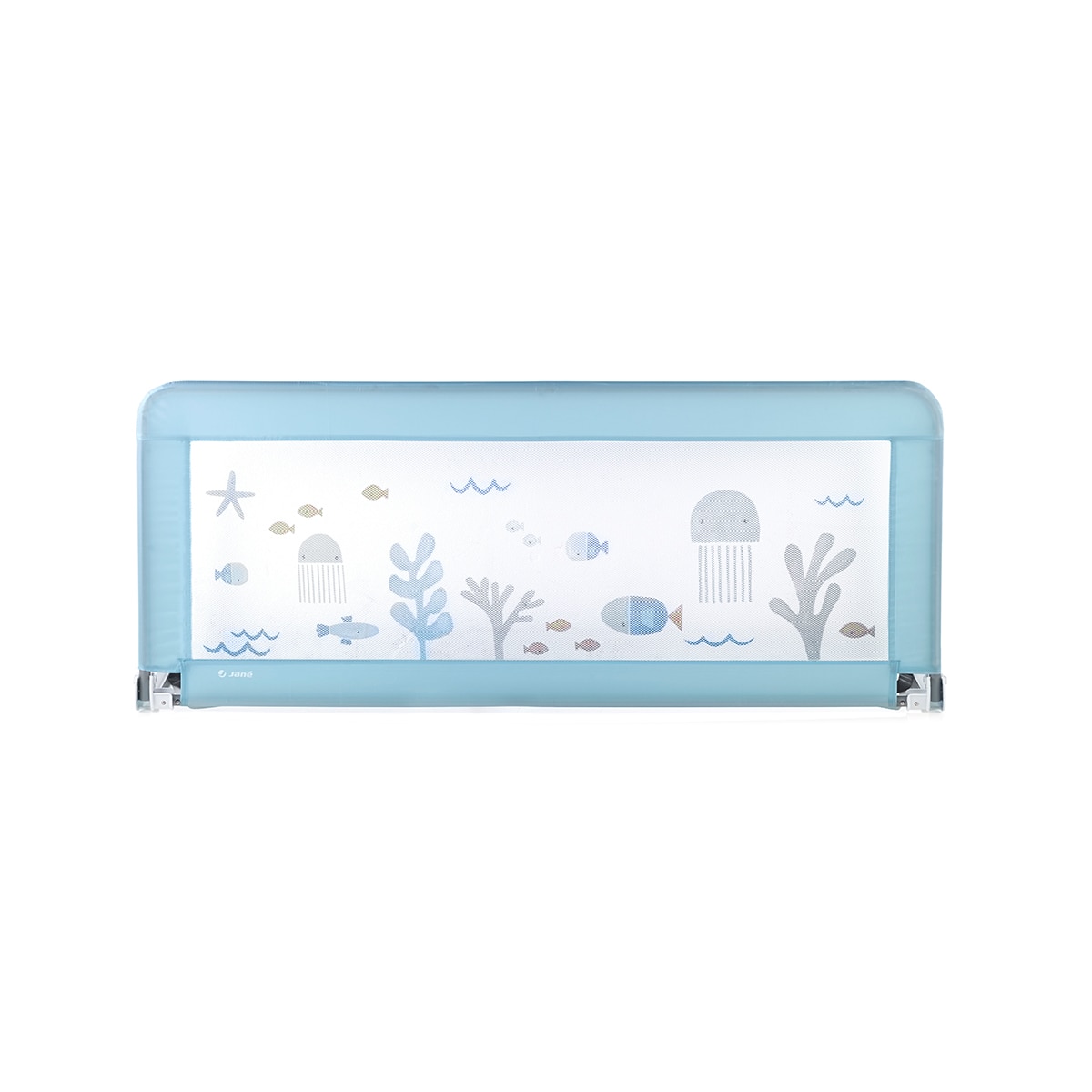 Barreira de Cama Bed Rails Folding - 130x55 cm Azul Anil-2