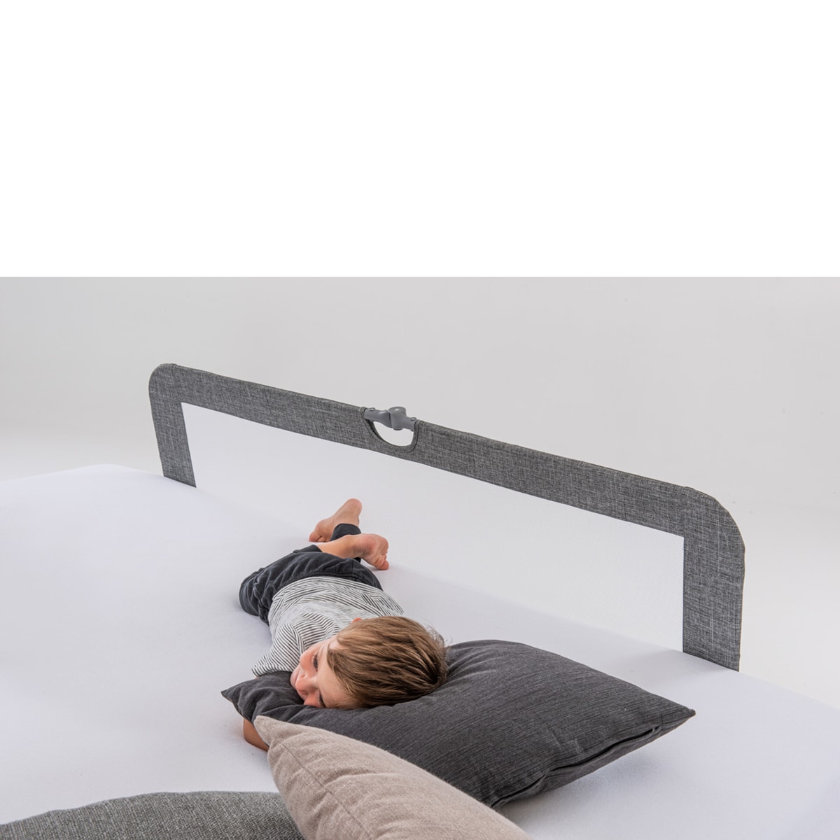 Barreira de Cama Sleep N Safe Plus XL - Melange Cinzento-15