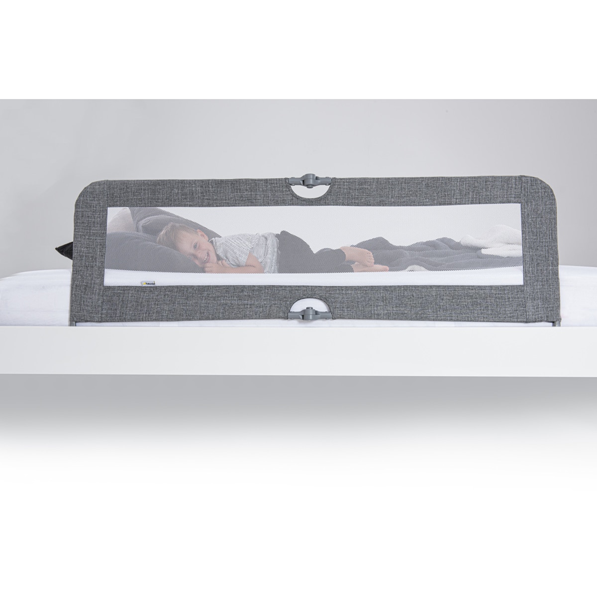 Barreira de Cama Sleep N Safe Plus XL - Melange Cinzento-16