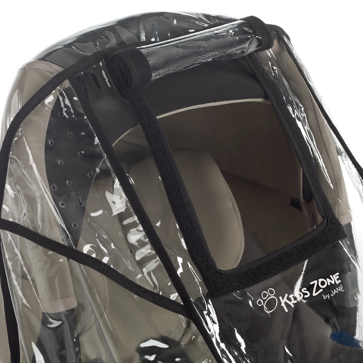 Protetor de Chuva Universal para Alcofa e Porta-bebés (Universal) Branco-2