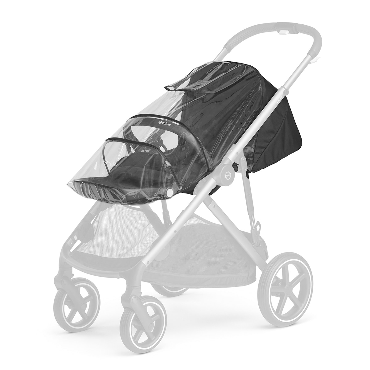 Capa de Chuva para Carrinho de Passeio Gazelle S Transparente-2