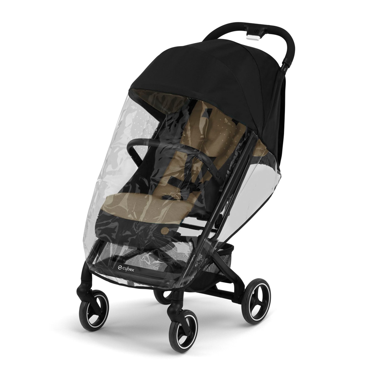 Capa de Chuva para Carrinho de Passeio Beezy Transparente-1