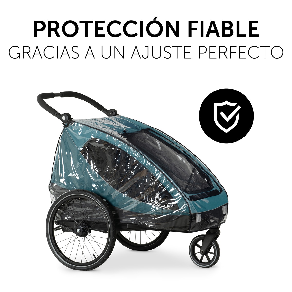Protetor de Chuva Dryk Duo Rain Cover Preto-4