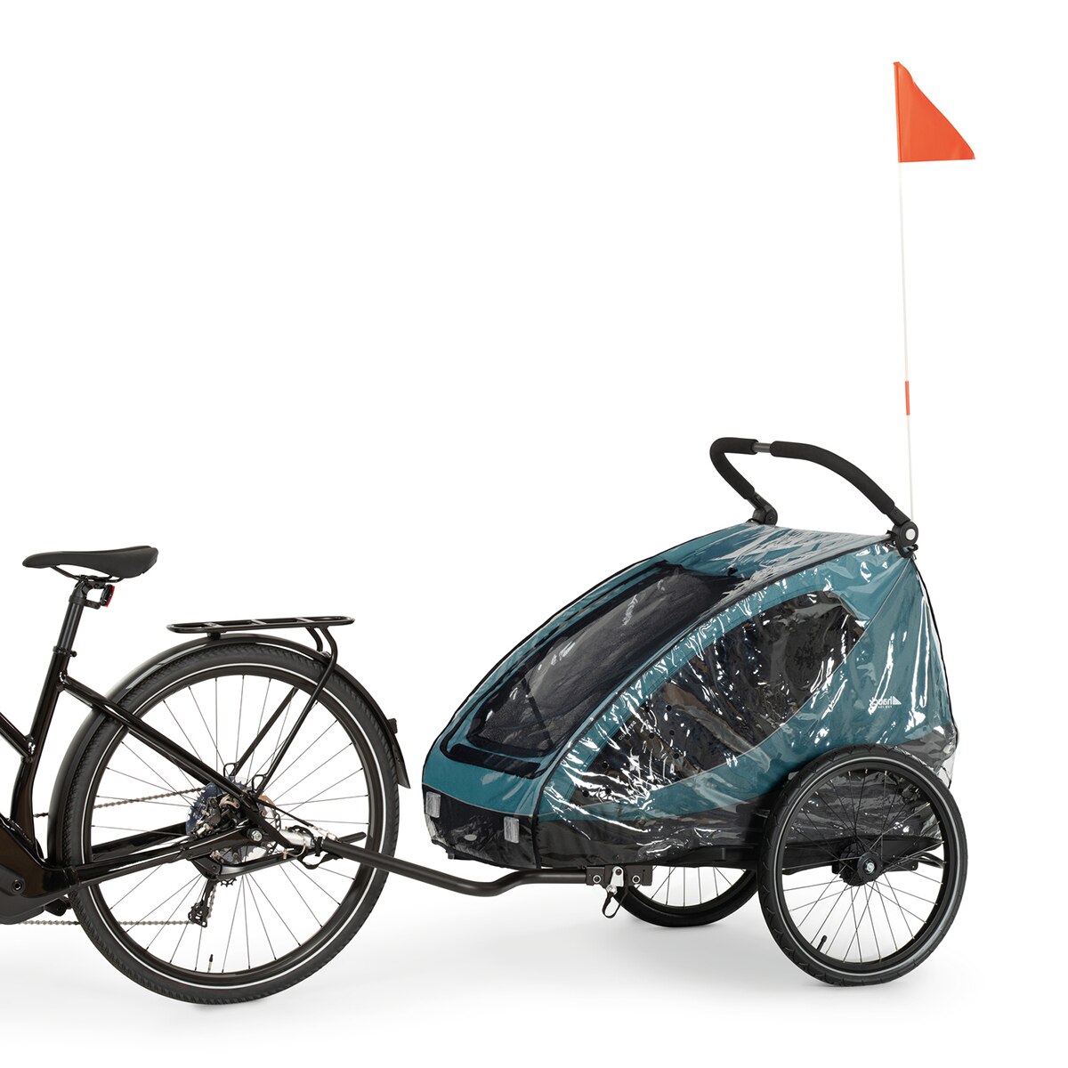 Protetor de Chuva Dryk Duo Rain Cover Preto-12