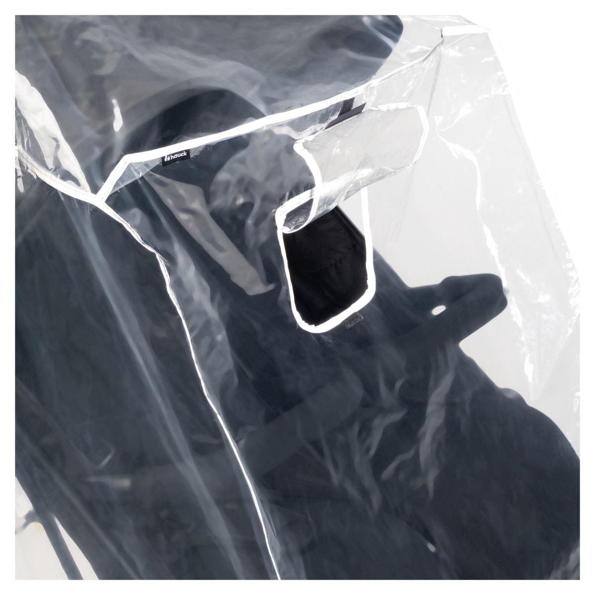 Protector de lluvia Pushchair Raincover Duo Gris claro Gris claro-11