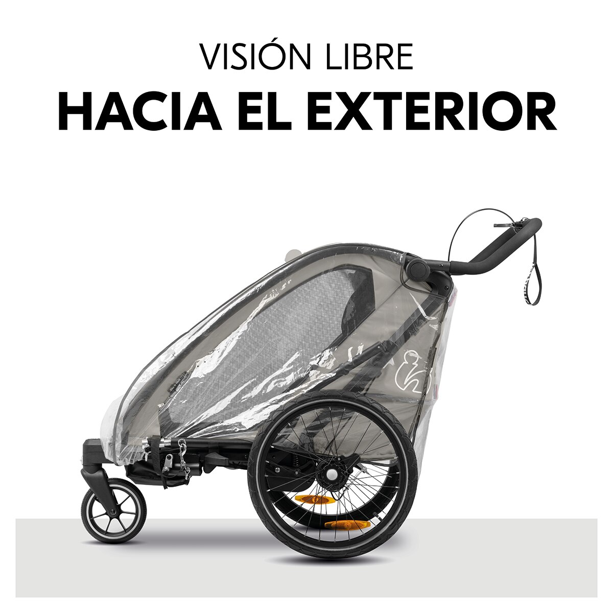 Capa de Chuva para Carrinho de Passeio Multifunções Bike N Walk Duo Multicolor-8