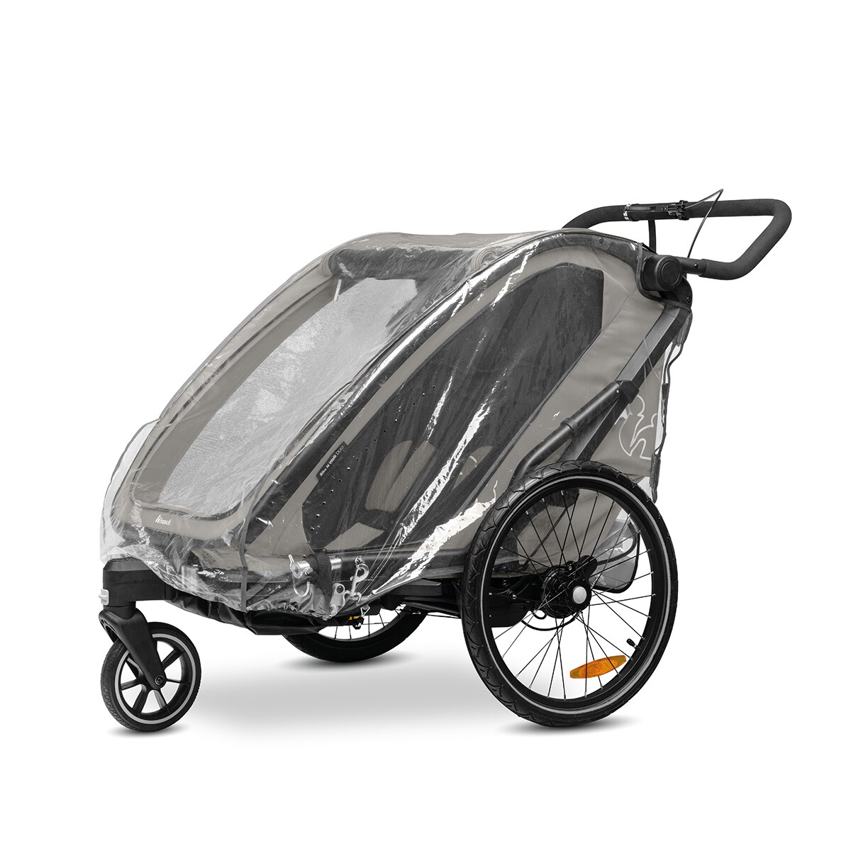 Capa de Chuva para Carrinho de Passeio Multifunções Bike N Walk Duo Multicolor-10