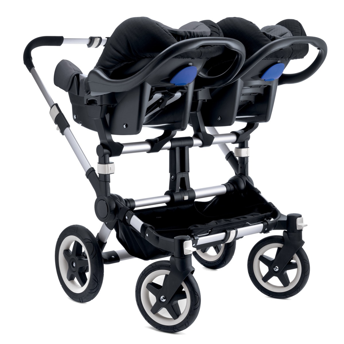 Adaptadores de Cadeira de Automóvel Britax-Römer Bugaboo para Donkey Twin cinzento-escuro Cinzento-escuro-1