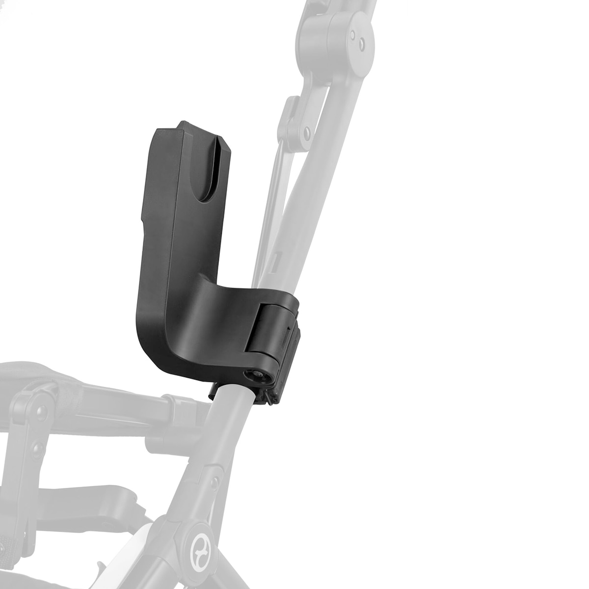 Adaptadores de Cadeira Auto para Carrinho de Passeio Cybex Libelle ou Orfeo - Preto Preto-2