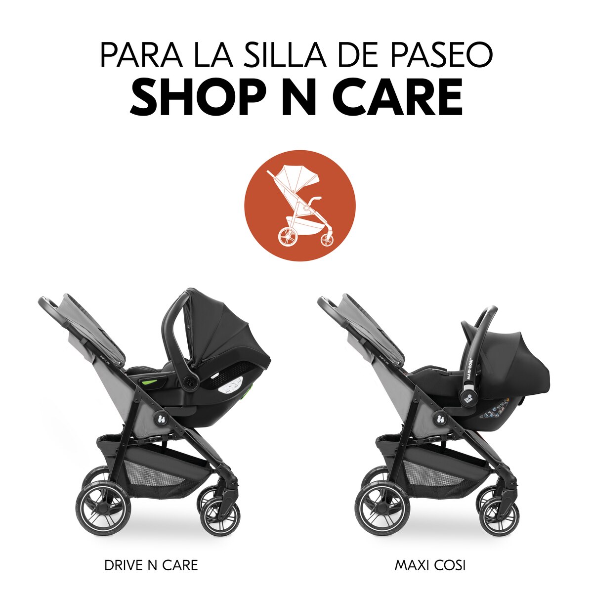 Adaptador Shop N Care Universal Adapter Black Preto-3