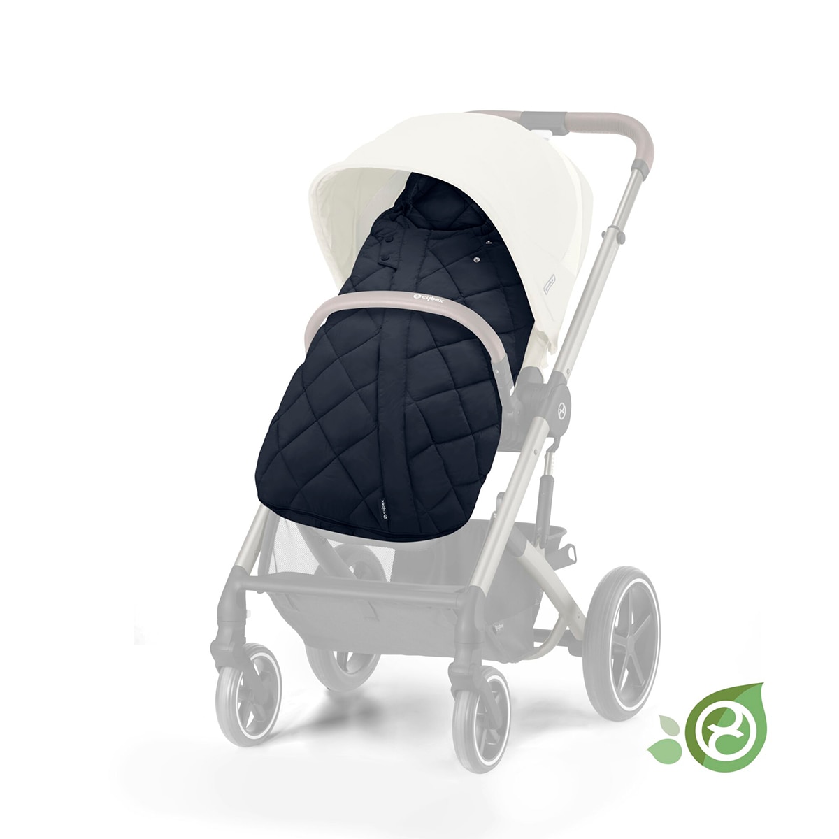 Saco cubrepiés universal compresivo CYBEX Snogga - Azul oscuro Azul oscuro-4