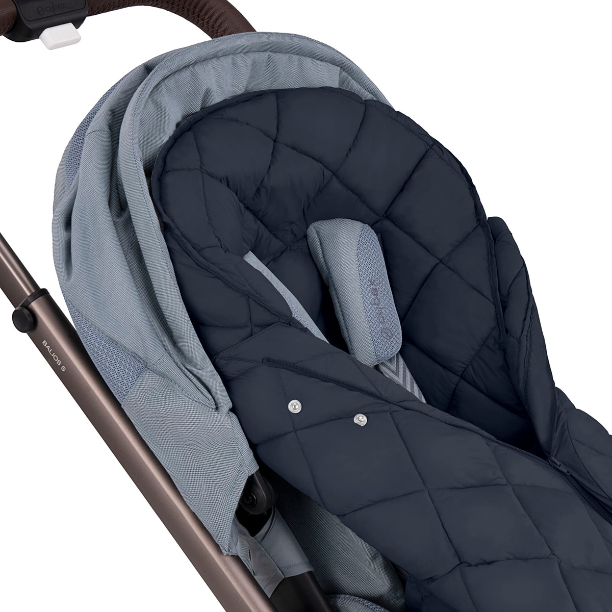 Saco cubrepiés universal compresivo CYBEX Snogga - Azul oscuro Azul oscuro-5