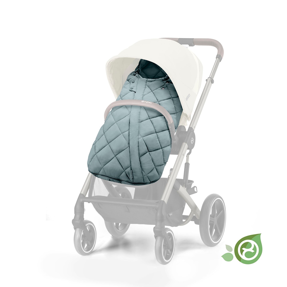 Saco cubrepiés universal compresivo CYBEX Snogga - Azul Azul-4