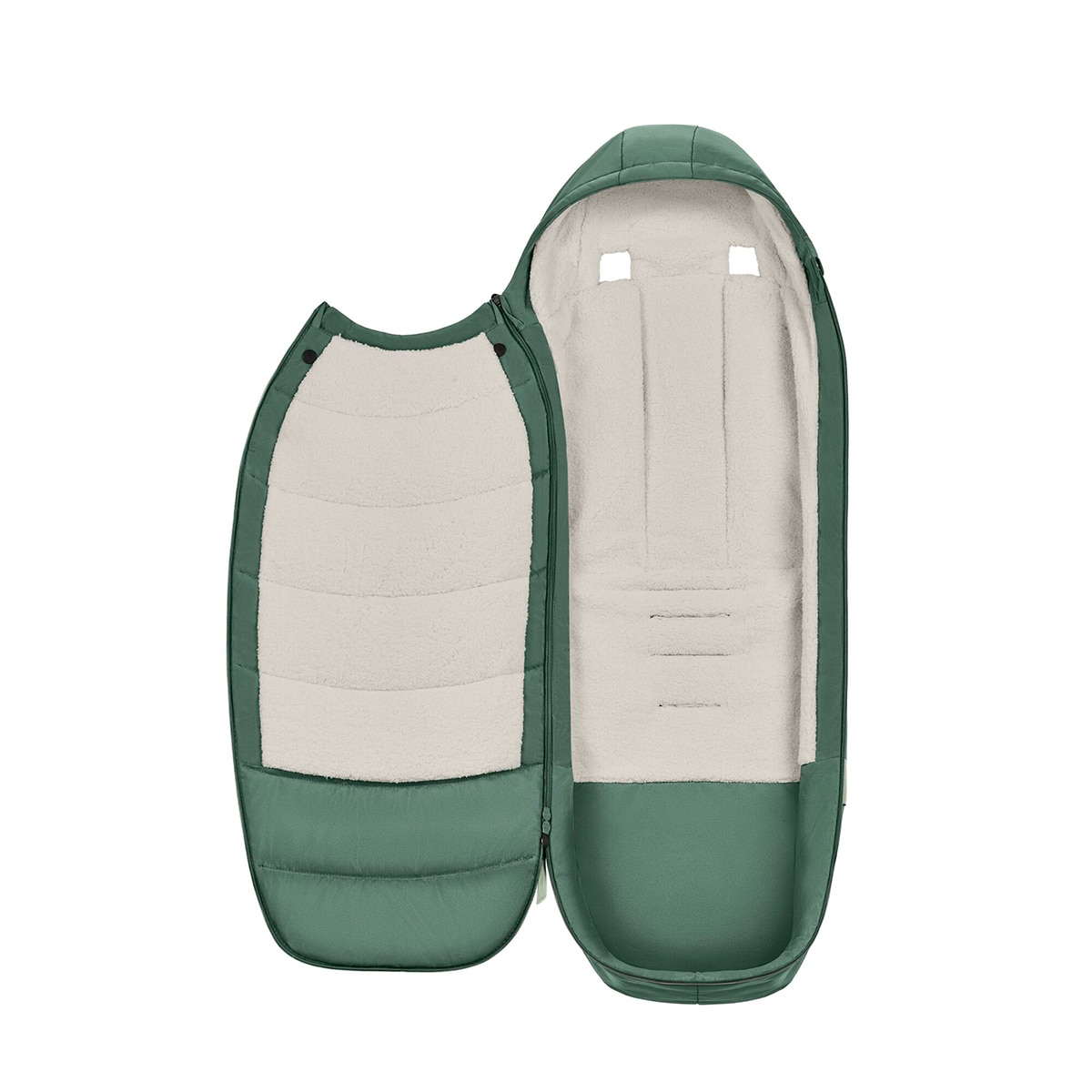 Saco Cobre Pés Platinum Verde-3