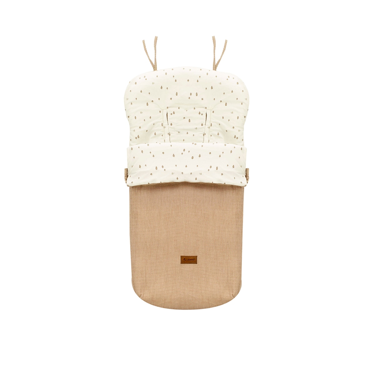 Saco para carro de bebé Jané Nest Plus Slight convertible en colchoneta - Caramelo Caramelo-1