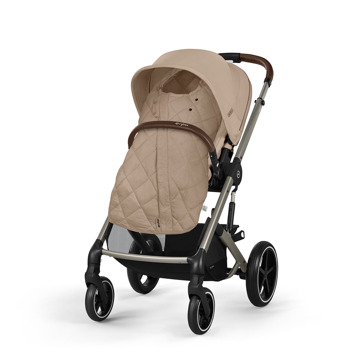 Saco cubrepiés universal compresivo CYBEX Snogga 2 - Marrón Marrón-7