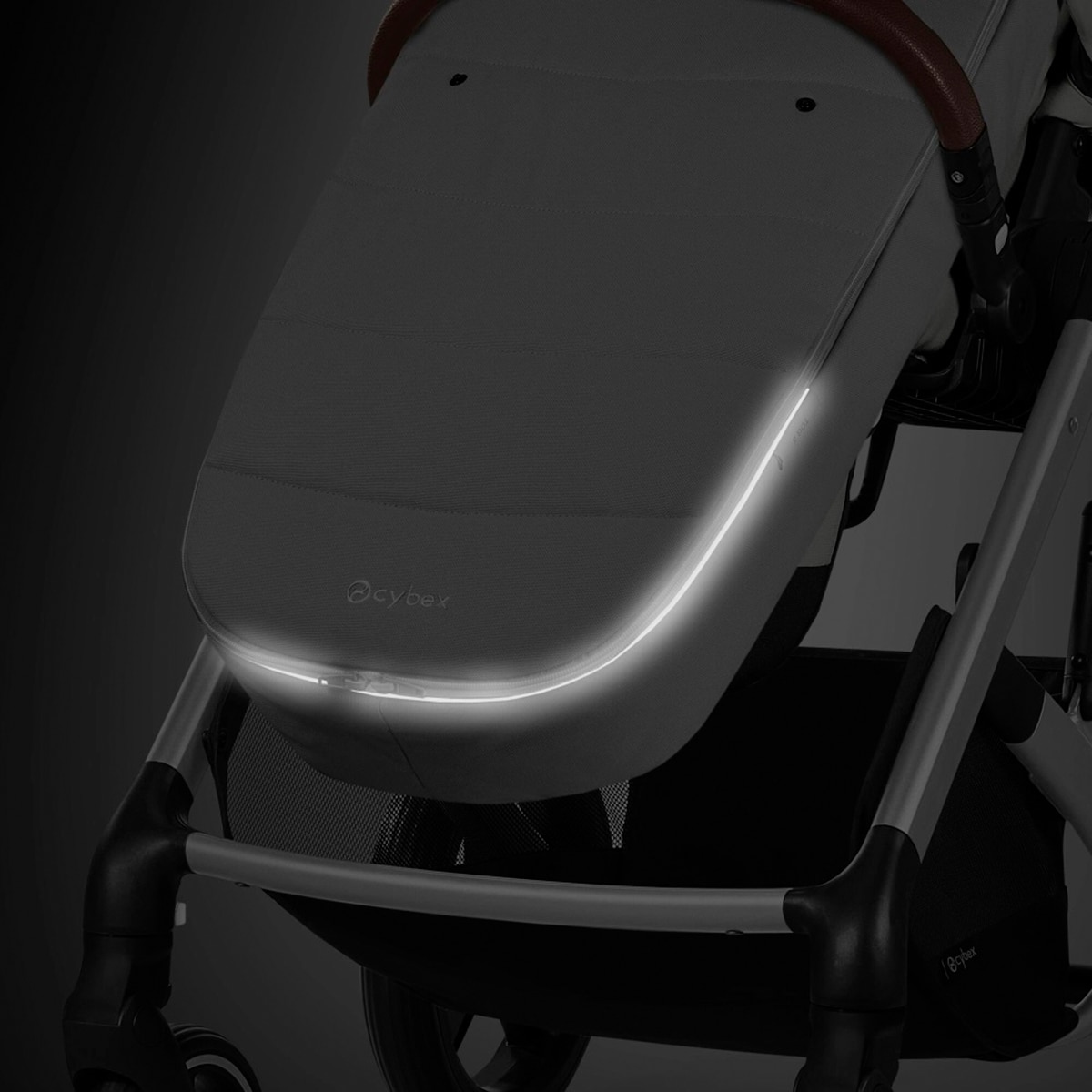 Saco cubrepiés CYBEX Gold Marrón Marrón-5