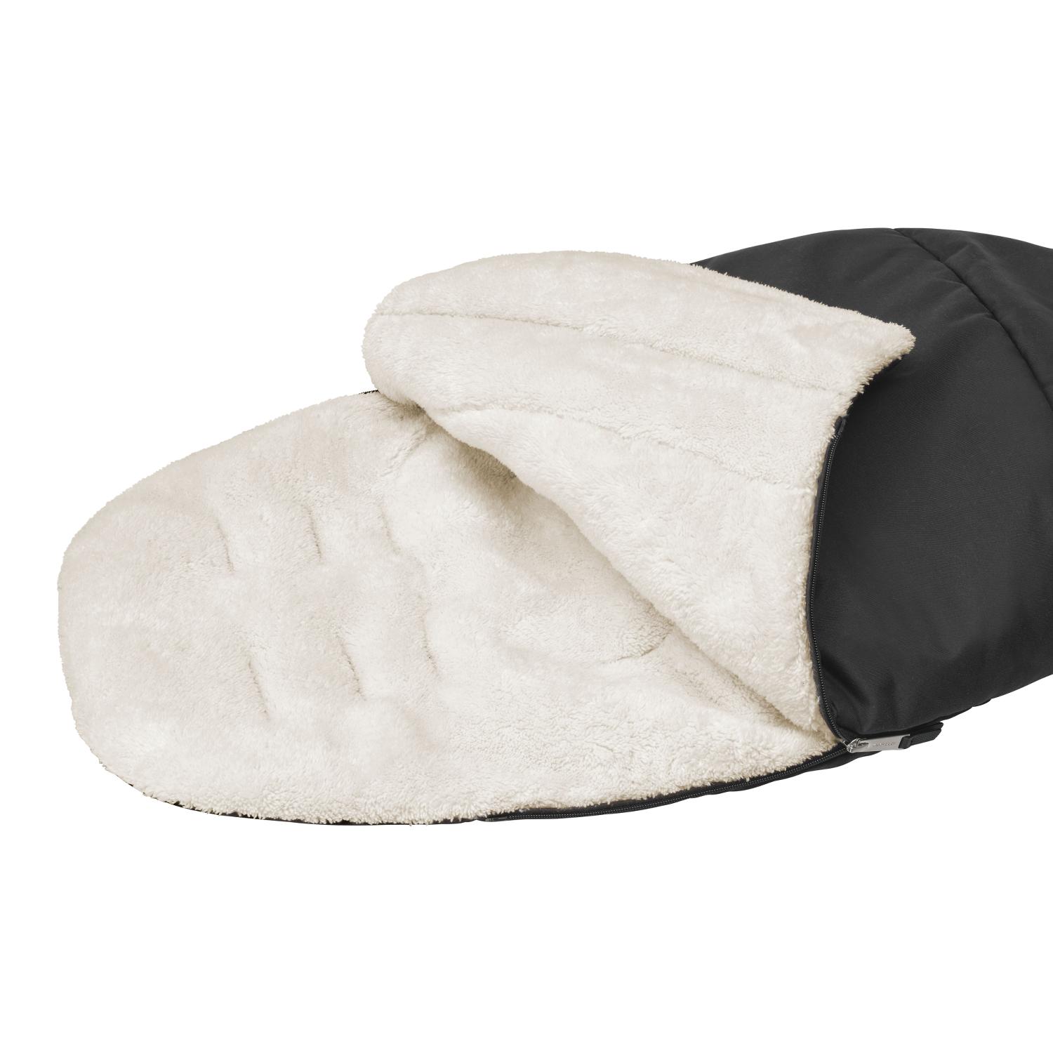 Saco de Inverno Tapa-Pés para Carrinho 2-IN-3 Preto-2