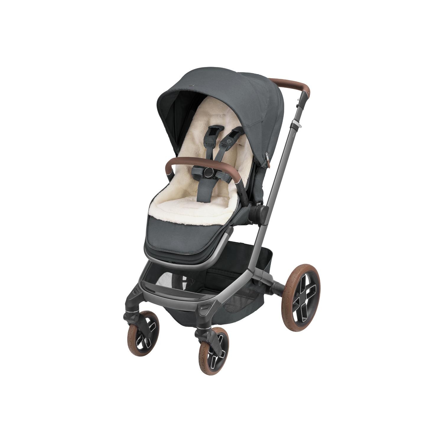 Saco invierno cubrepiés para cochecito Maxi-Cosi 2-IN-2 Gris oscuro Gris oscuro-3