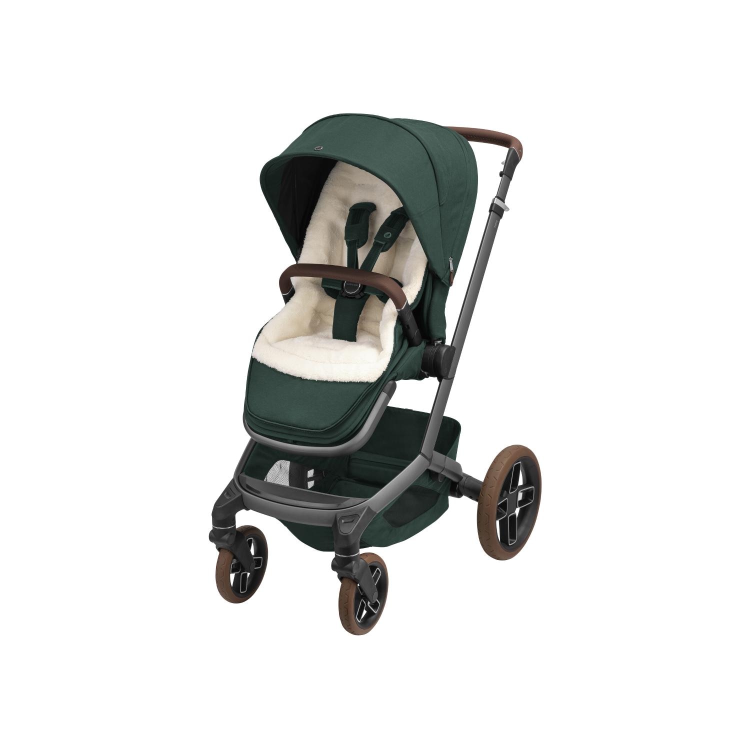 Saco de Inverno Tapa-Pés para Carrinho 2-IN-4 Verde-3