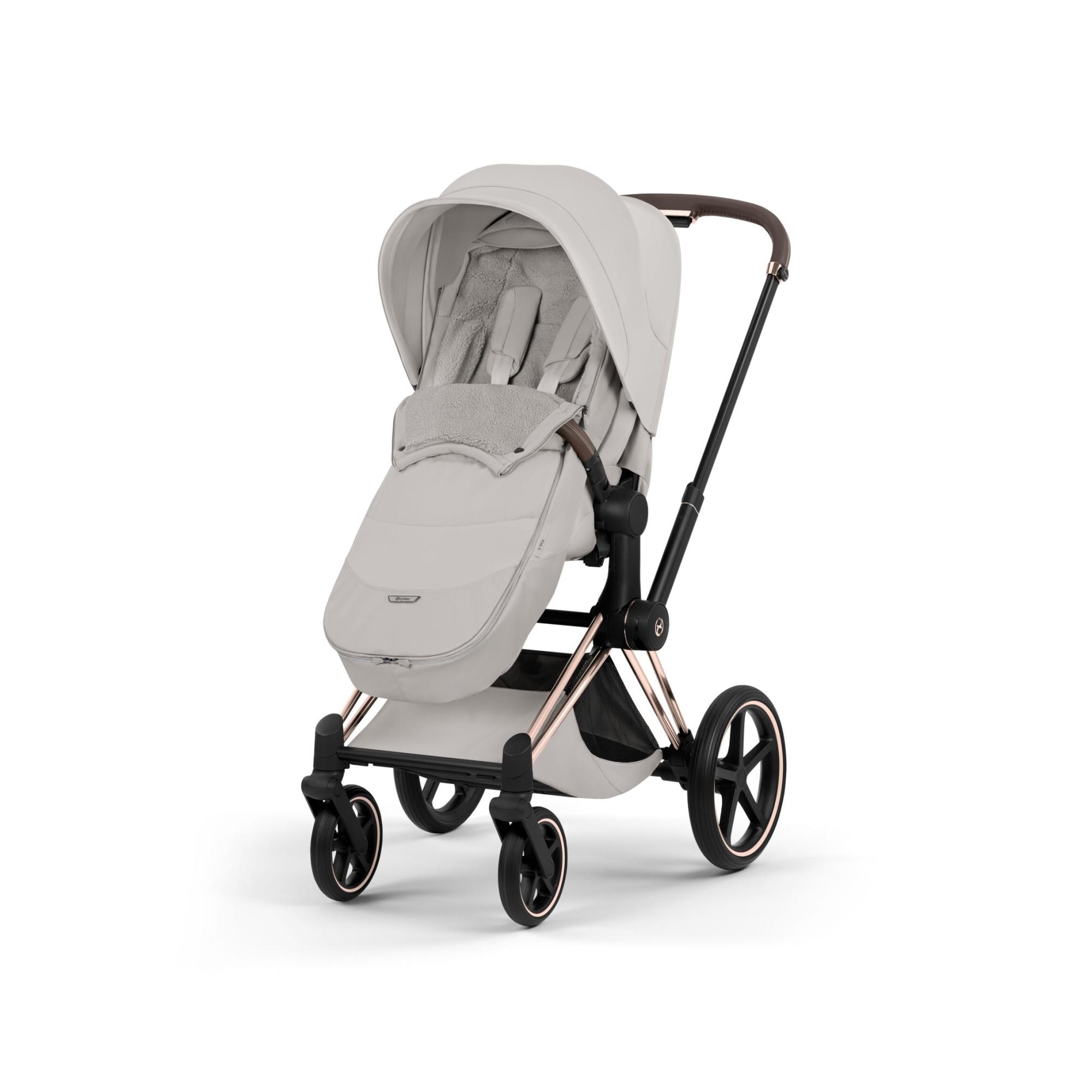 Saco cubrepiés CYBEX Platinum - Gris claro Gris claro-5