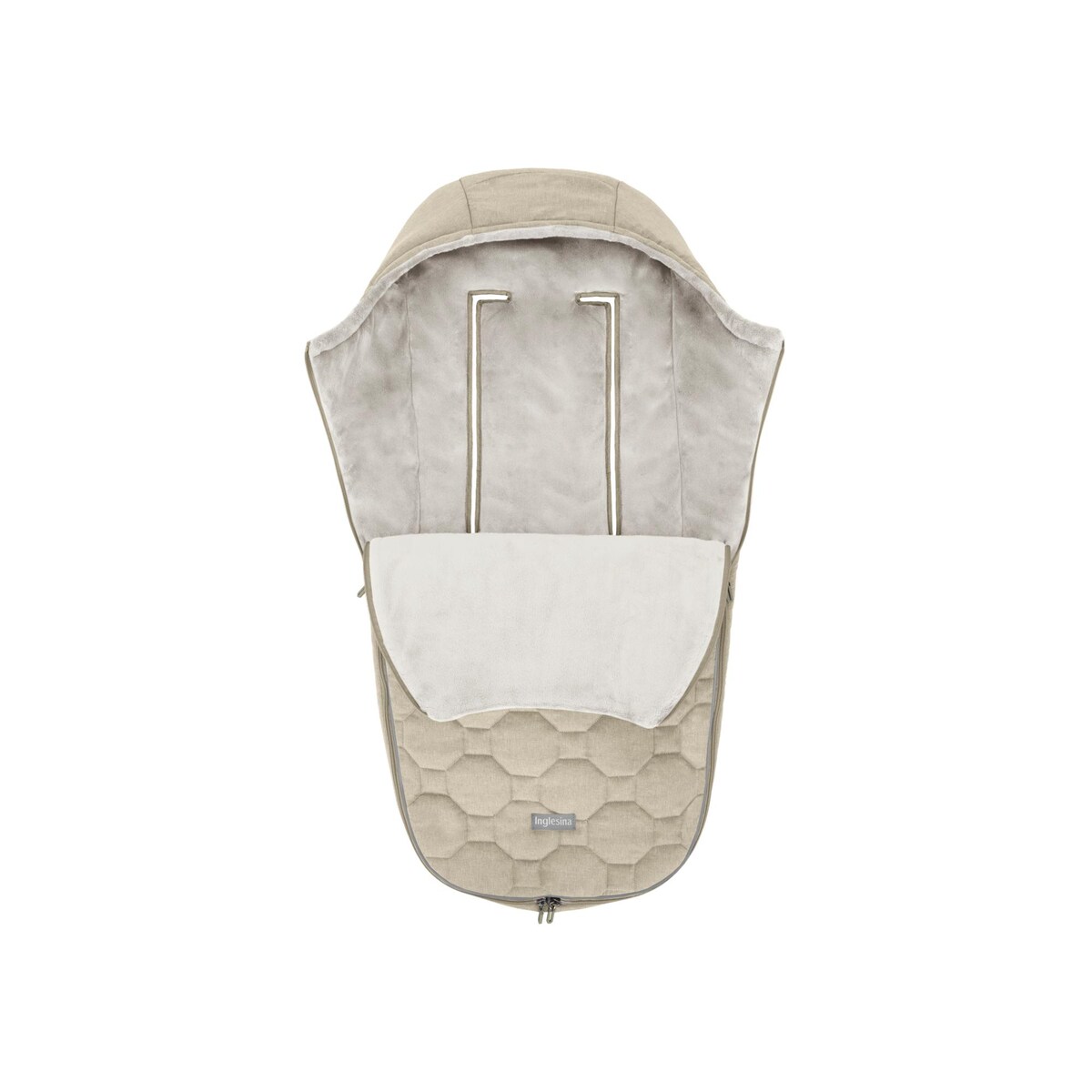 Saco de inverno alcofa Newborn Winter Footmuff Azul-marinho-2
