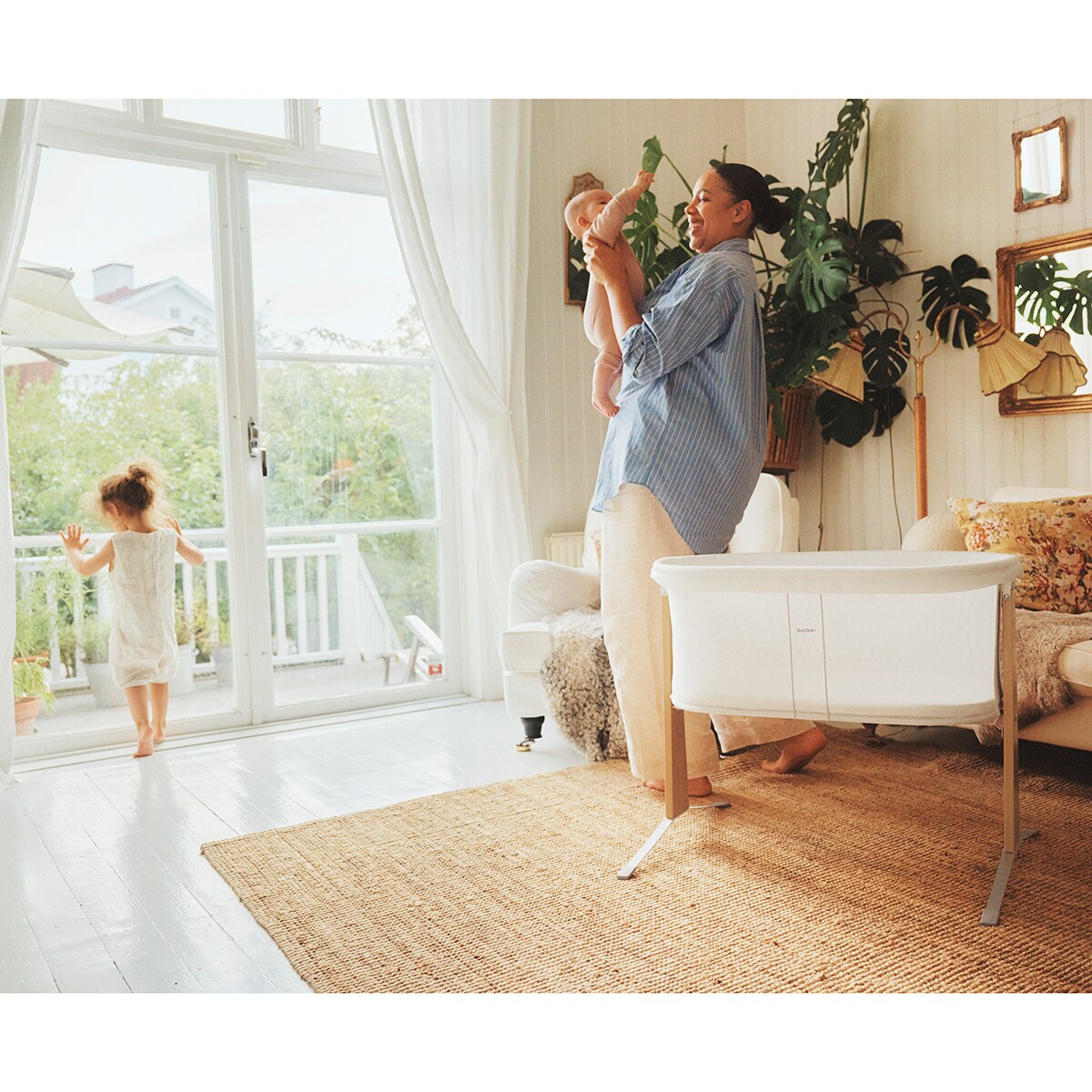 Mini berço branco Branco-4