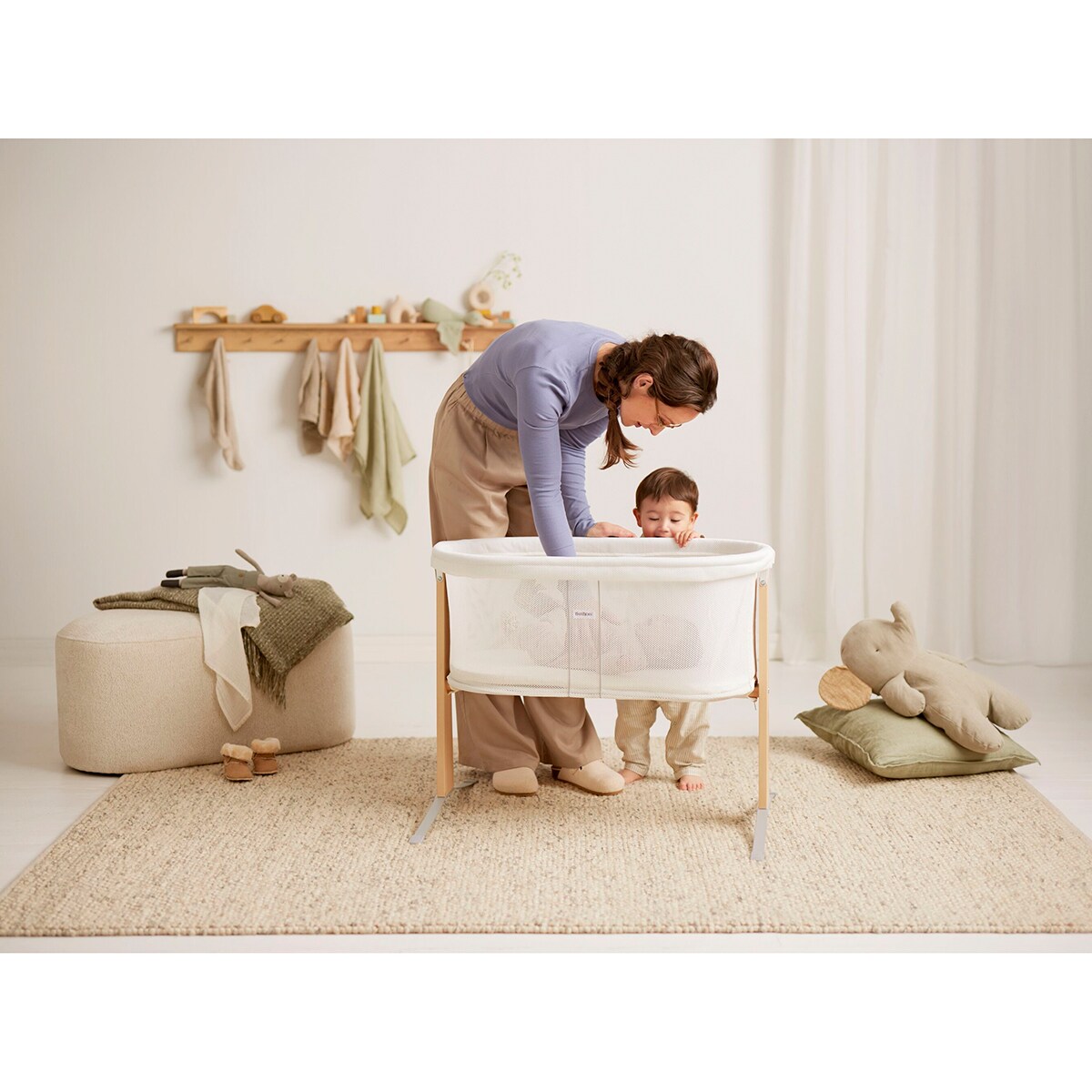 Mini berço branco Branco-6