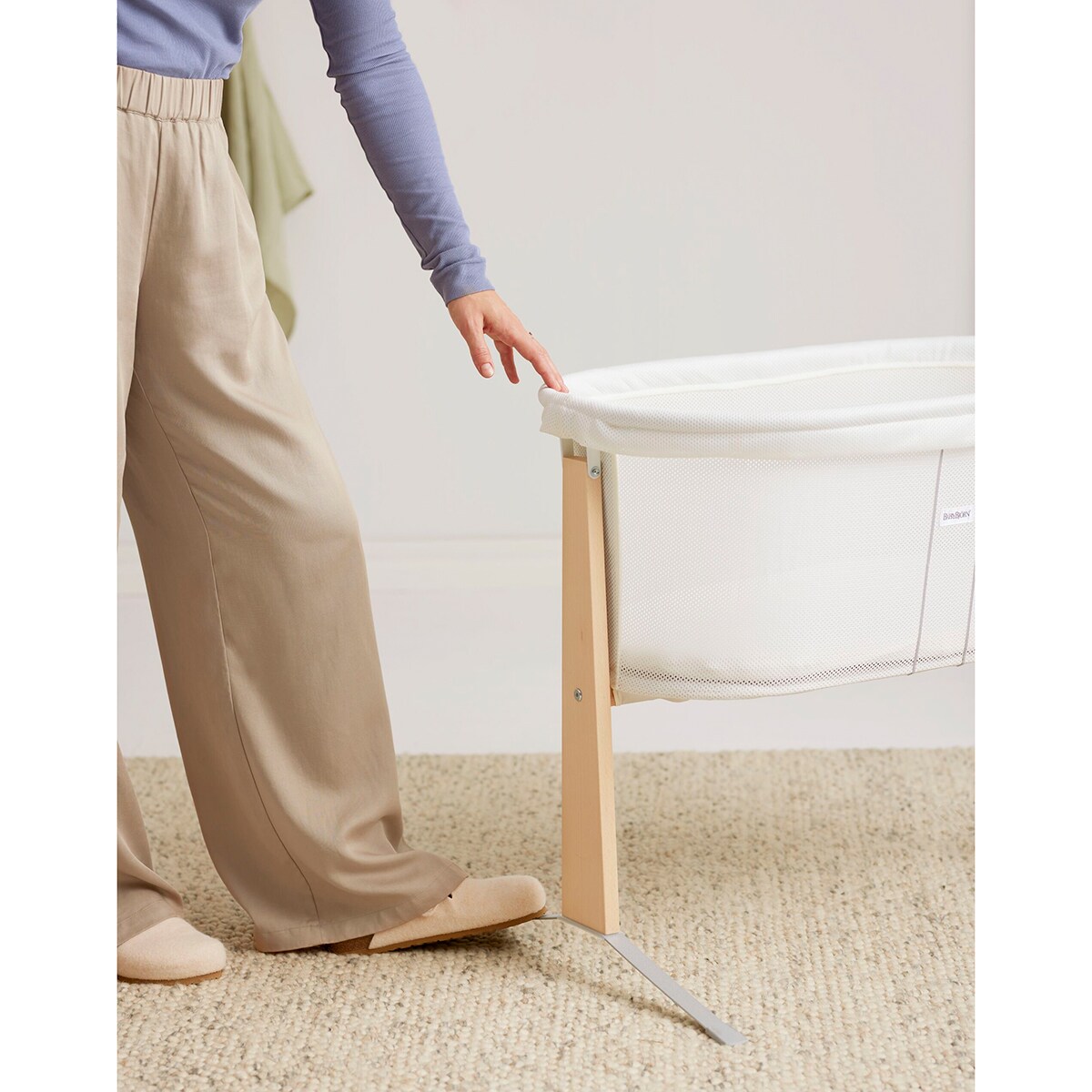 Mini berço branco Branco-13