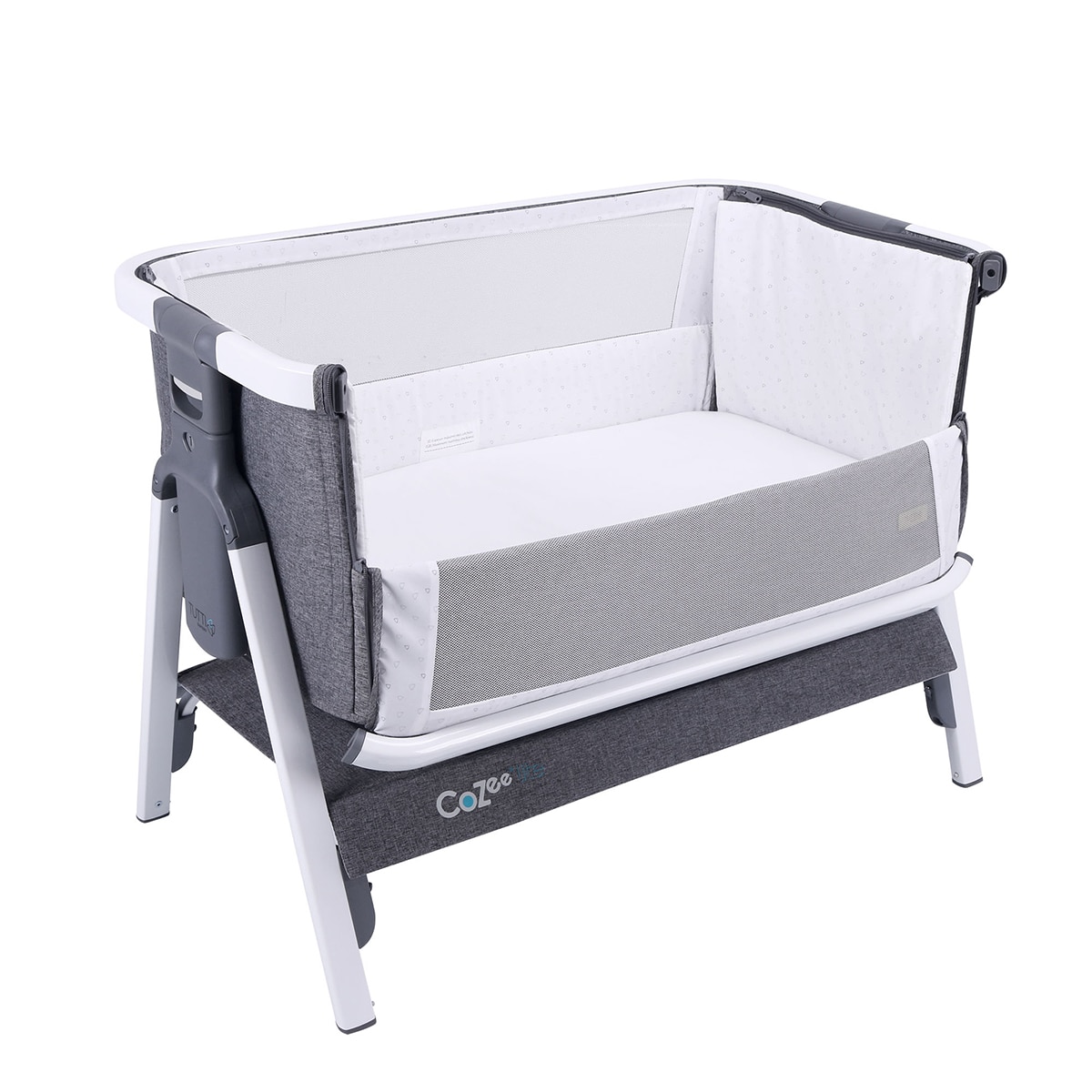 Mini-berço de Co-sleeping Básico Lite Cinzento-3