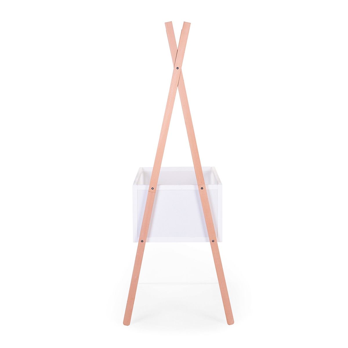 MINIBERÇO TIPI 50X90 + CABIDE - BRANCO/NATURAL Branco / Natural-8