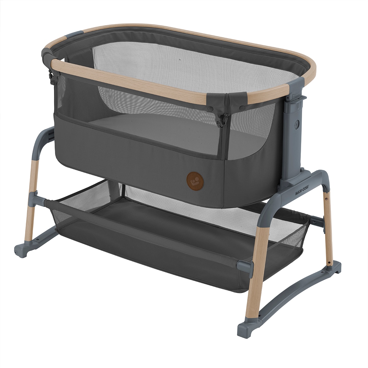 Mini-Berço de Co-Sleeping Iora Air Beyond Grey - Cinzento Cinzento-escuro-2