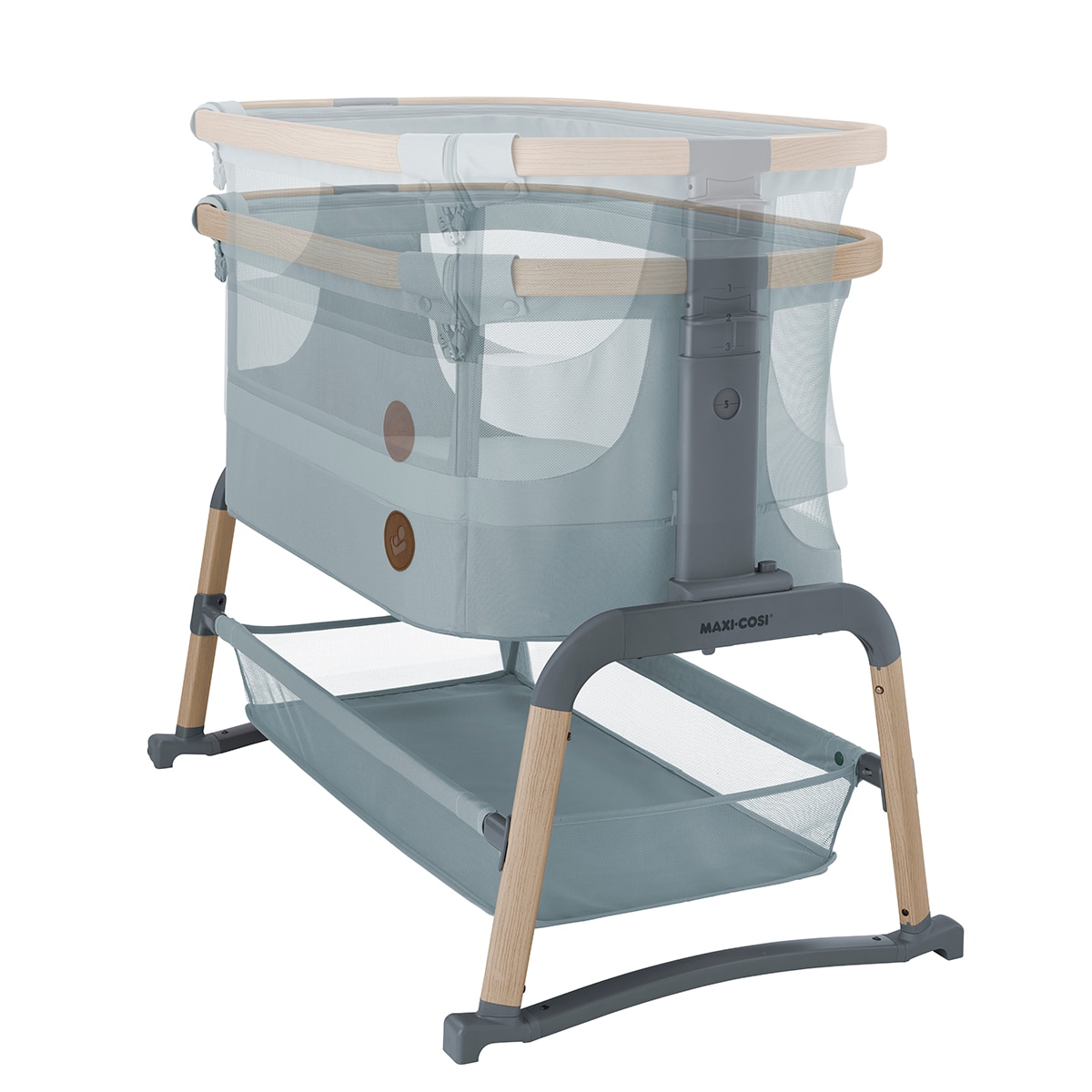 Mini-Berço de Co-Sleeping Iora Air Beyond Grey - Cinzento Cinzento-6
